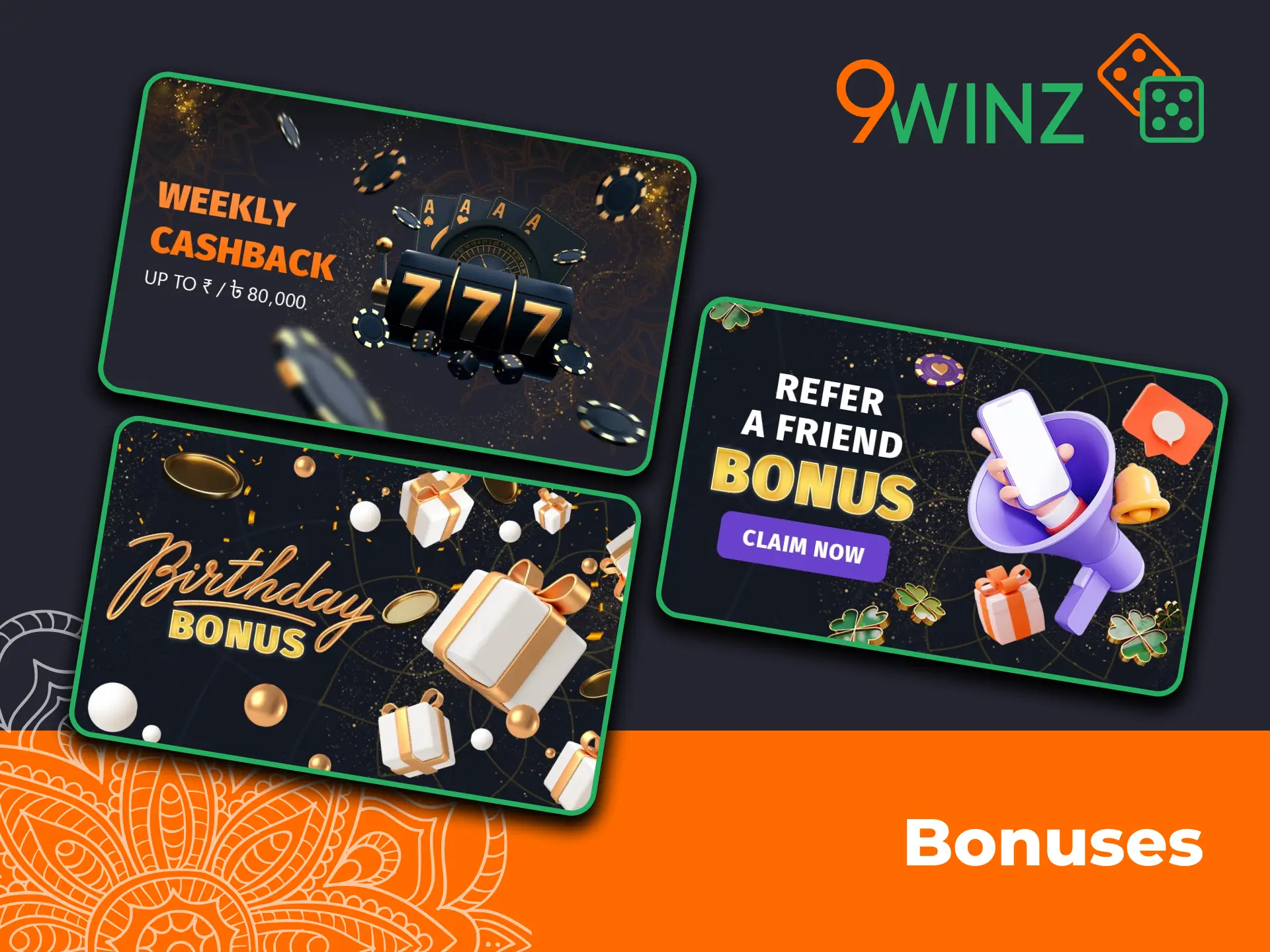 Use promotions on 9winz to play Aviator with extra funds and rewards.