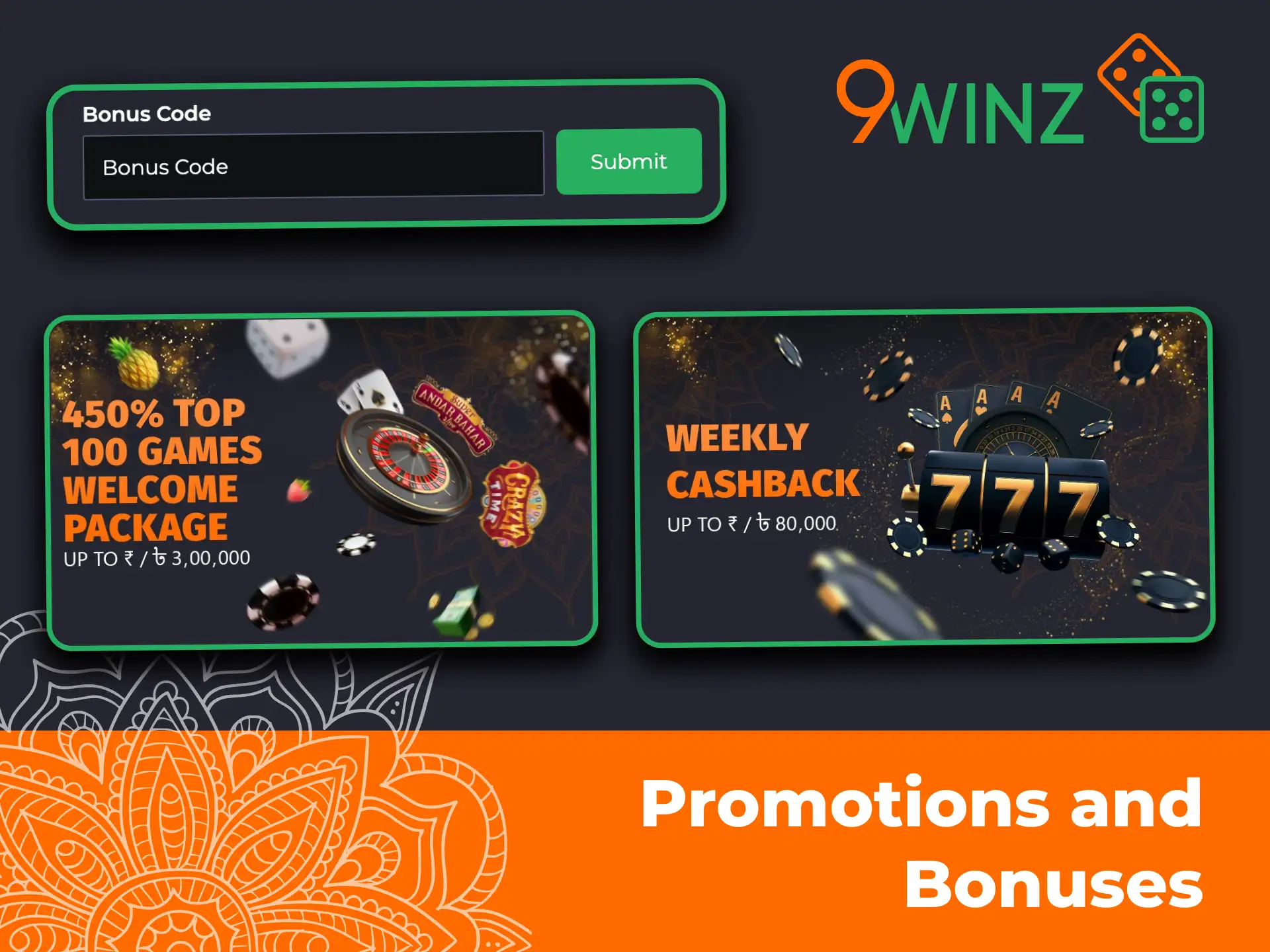 Claim your 9winz welcome bonus and start winning.