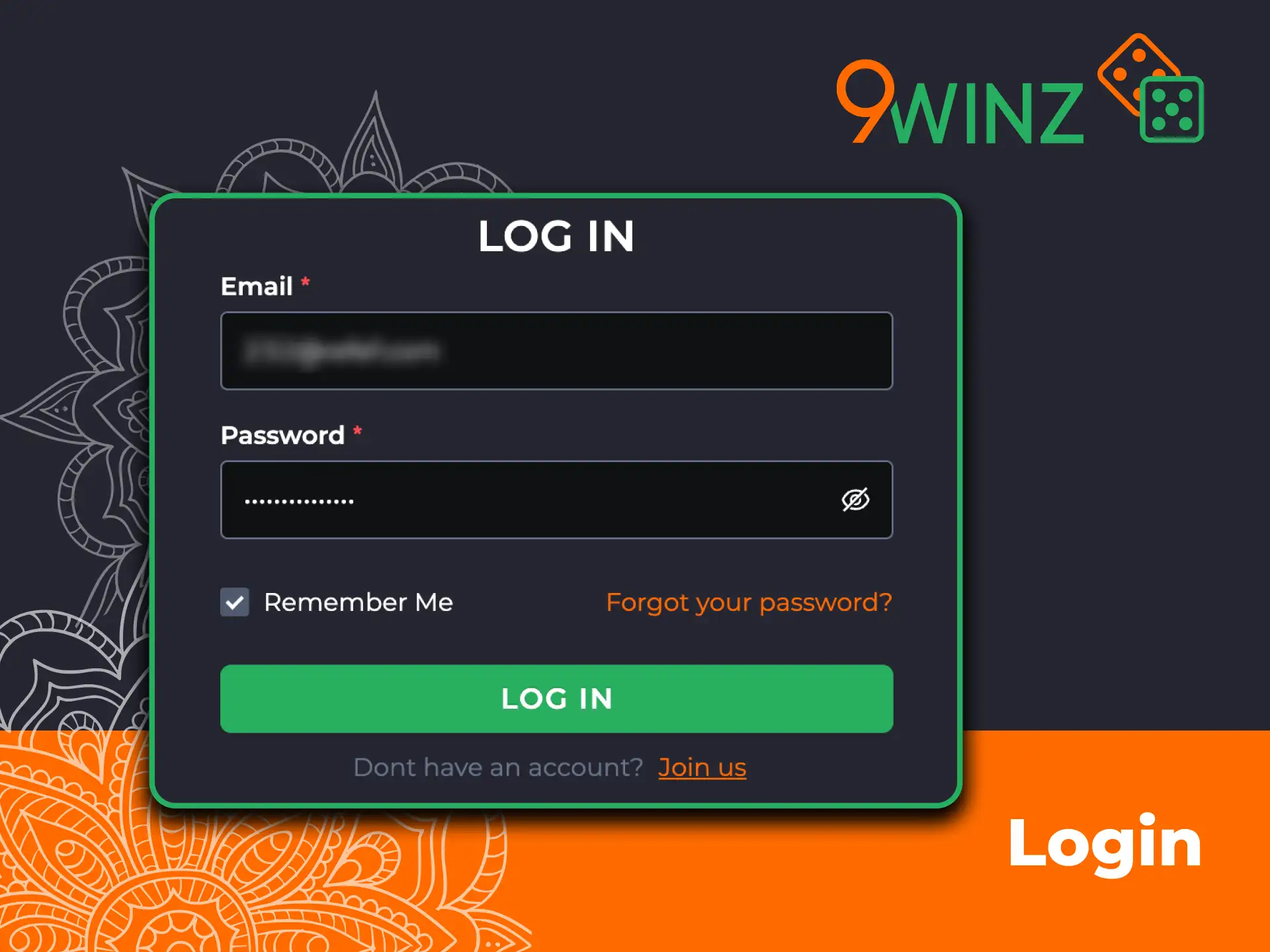 Login to 9winz India and start playing now.
