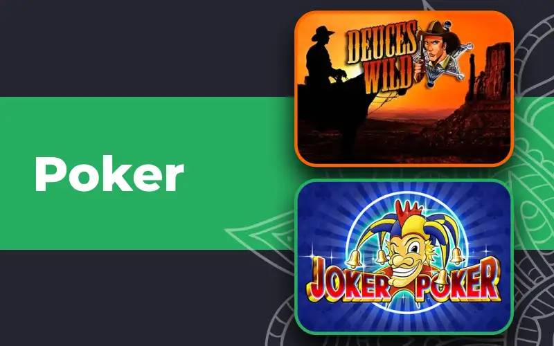 Join live dealer poker tables at 9winz casino.