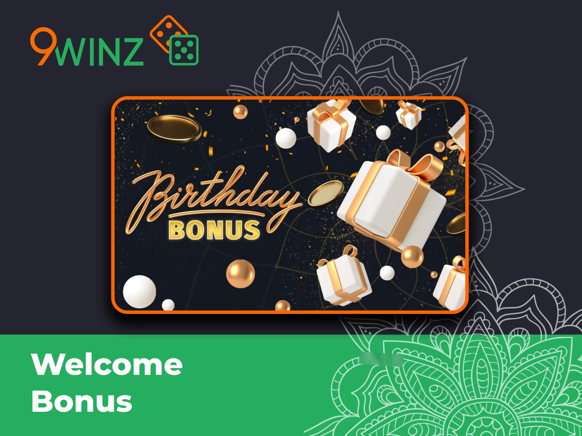 Claim your 9winz birthday bonus for sports betting.